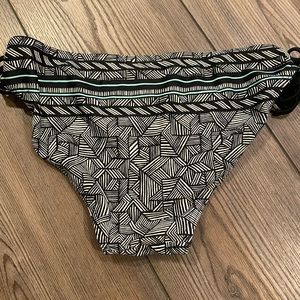 Athleta tribal pattern string bikini bottom